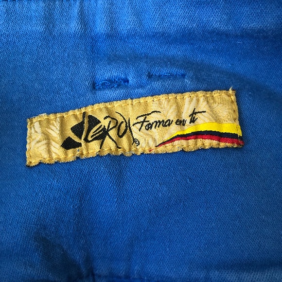 Colombian butt lifter jeans 👖 royal blue color, just used once. - Picture 3 of 5
